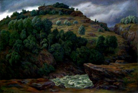 Otto Hennig - Landscape after the Storm - NG.M.00526 - National Museum of Art, Architecture and Design