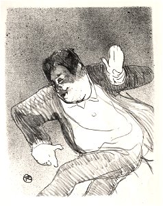 Henri de Toulouse-Lautrec (French, 1864-1901) - Caudieux - 1942.1057 - Cleveland Museum of Art