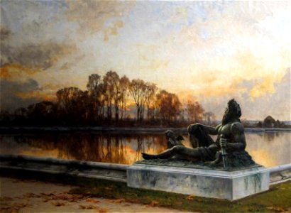 Henri Zuber Versailles 1898