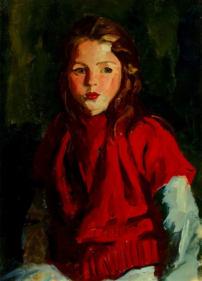 'Blond Bridget Lavelle' by Robert Henri, 1928