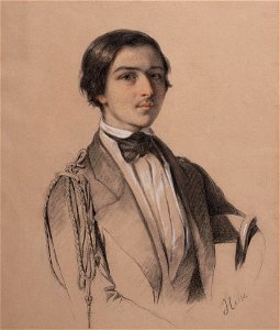 Henri-Joseph Hesse - A French Student - 8558