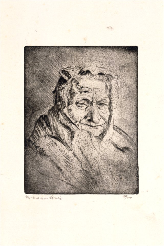 Hermann Struck Grafik JMBerlin GDR 98 1 24