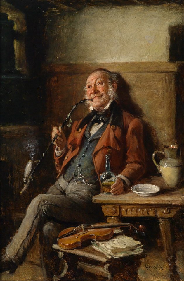 Hermann Kern Mußestunde 1906