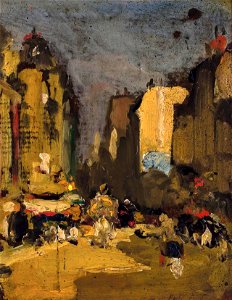 Paris Street Scene by Robert Henri