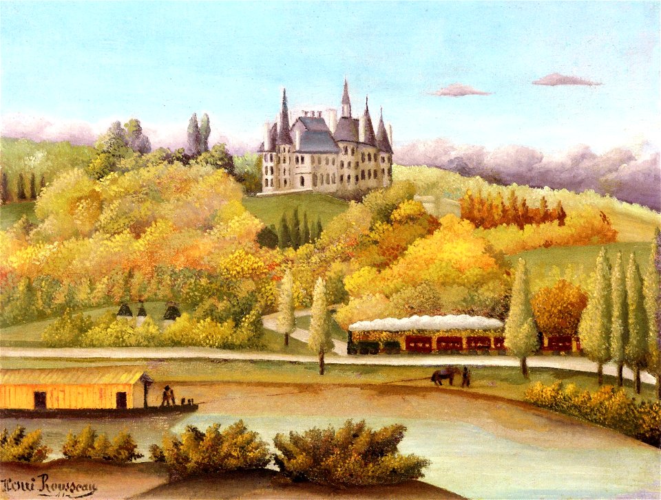 Henri Rousseau - Banks of the Marne