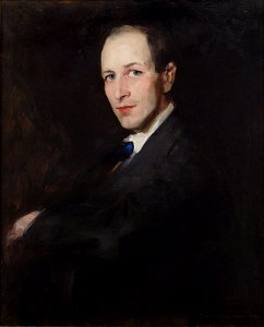 George Wesley Bellows (1911) by Robert Henri. Free illustration for personal and commercial use.