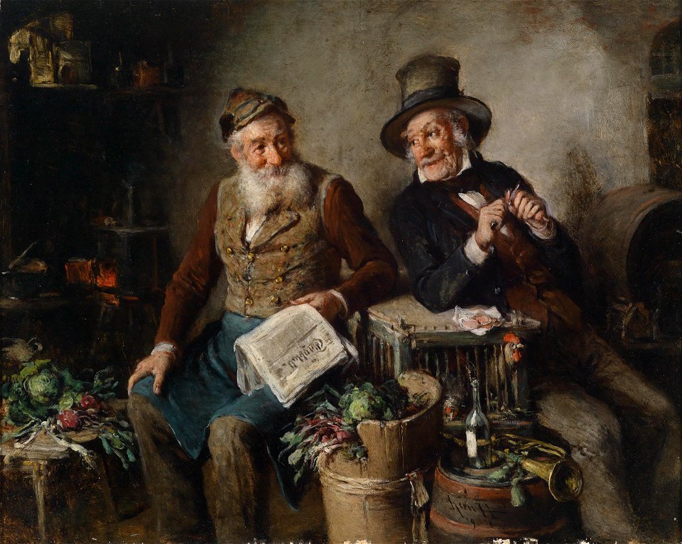 Hermann Kern Gute Freunde 1904