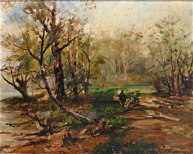 Hermann Pleuer (attr) Flussaue
