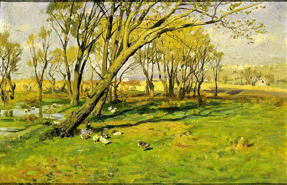 Herman Hartwich - Hackensack, New Jersey, Fisher's Pond - 1965.14.3 - Smithsonian American Art Museum
