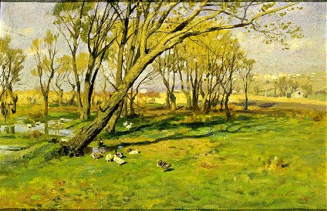 Herman Hartwich - Hackensack, New Jersey, Fisher's Pond - 1965.14.3 - Smithsonian American Art Museum