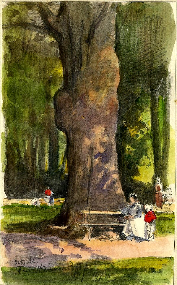 HUA-39424-Gezicht in Park Nieuweroord te Utrecht