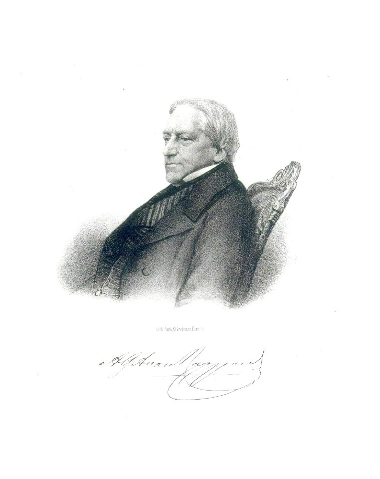 HUA-39148-Portret van AGA ridder van Rappard geboren 1799 directeur van het kabinet van de koning overleden 1869 Te halve lijve links zittende