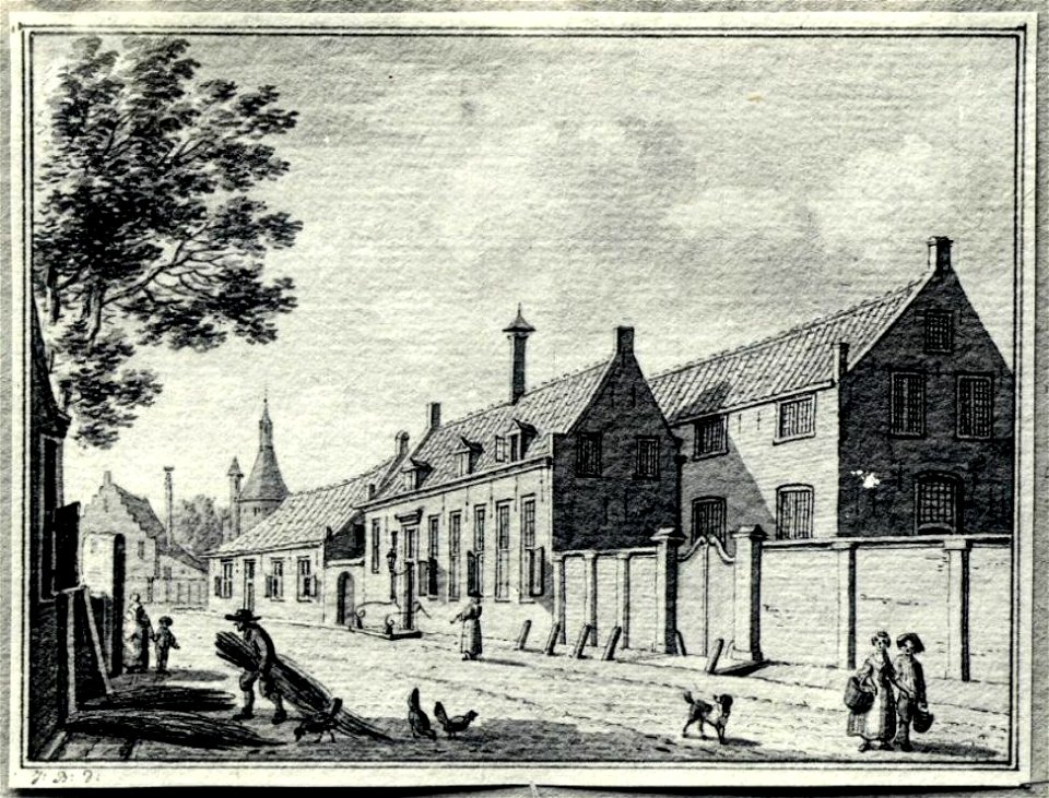 HUA-6353-Gezicht op de Rooms Katholieke kerk te Wijk bij Duurstede
