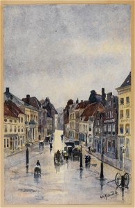 HUA-821152-Gezicht in de Vinkenburgstraat te Utrecht vanaf de Neude