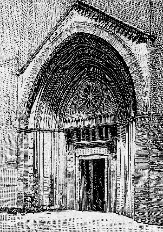 Imola – Porta di San Domenico (xilografia)