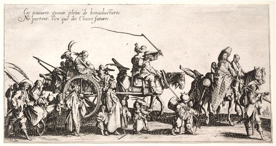 Jacques Callot (French, 1592-1635) - The Bohemians - 2004.42 - Cleveland Museum of Art