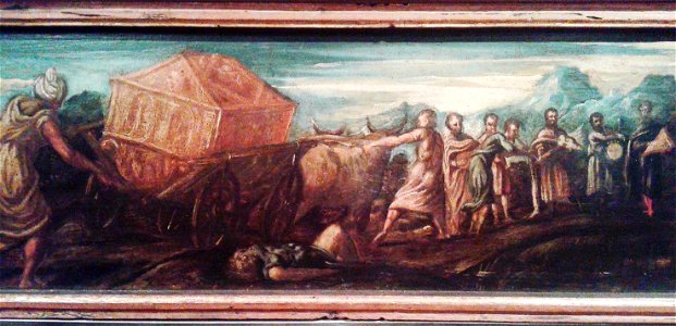 Jacopo Tintoretto Trasporto dell'arca dell'alleanza (frammento)
