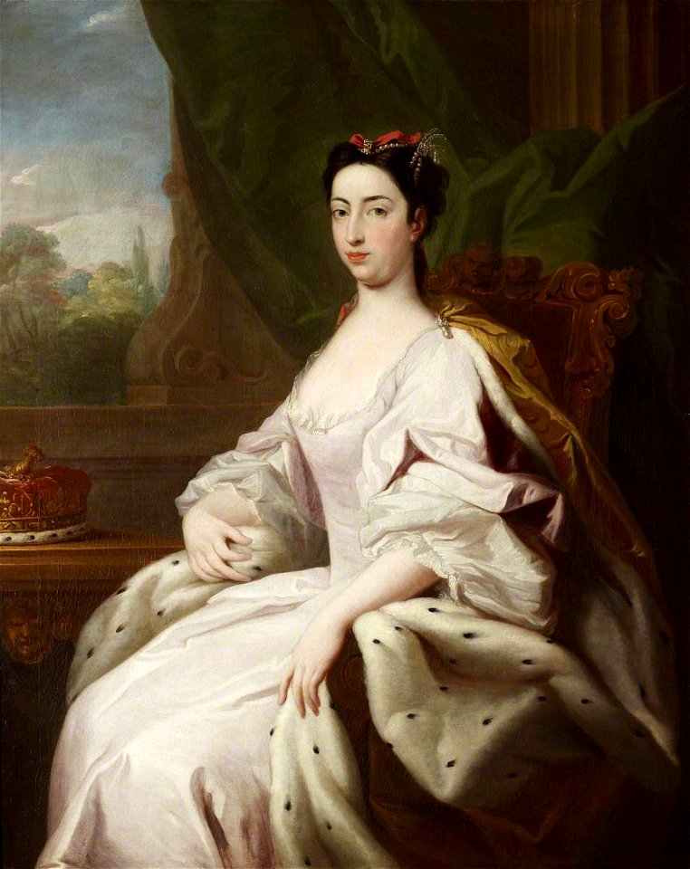 Jacopo Amigoni (c.1682-1752) - Princess Caroline Elizabeth (1713–1757) - 851698 - National Trust