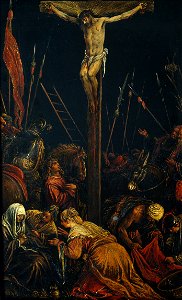 Jacopo Bassano, il vecchio - Calvary - Google Art Project. Free illustration for personal and commercial use.