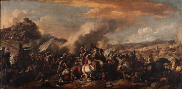 Jacques Courtois - Fight for possession of a fortress