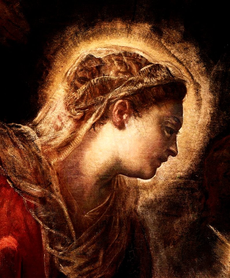 Jacopo Tintoretto - The Adoration of the Magi (detail) - WGA22585