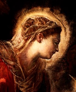 Jacopo Tintoretto - The Adoration of the Magi (detail) - WGA22585