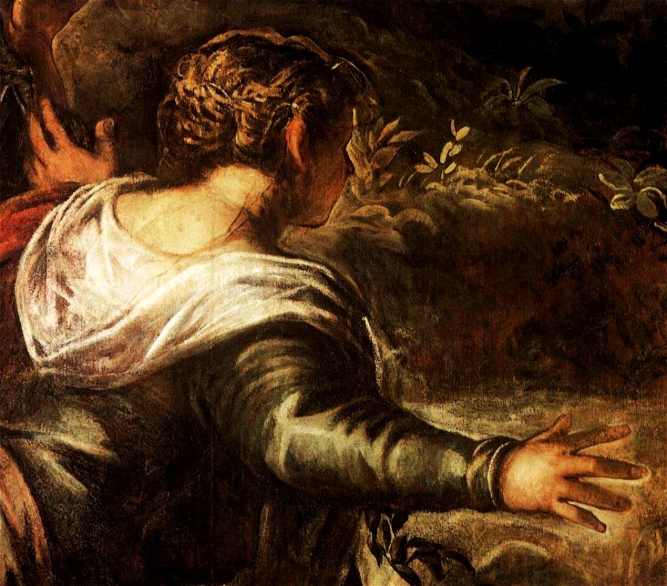 Jacopo Tintoretto - The Raising of Lazarus (detail) - WGA22569