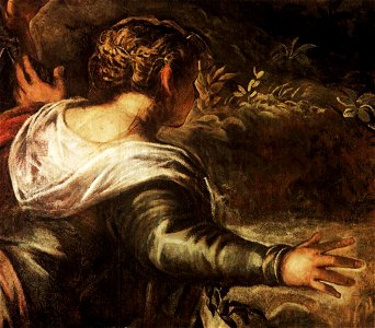 Jacopo Tintoretto - The Raising of Lazarus (detail) - WGA22569