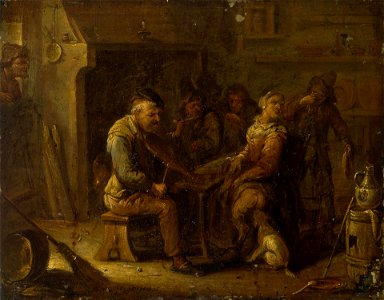 Jacobus Smeyers - Peasants at the table