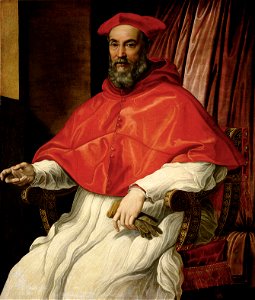 Jacopino del Conte - Bildnis eines Kardinals - GG 3380 - Kunsthistorisches Museum