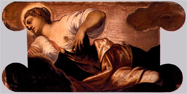 Jacopo Tintoretto - Allegory of Truth - WGA22500. Free illustration for personal and commercial use.
