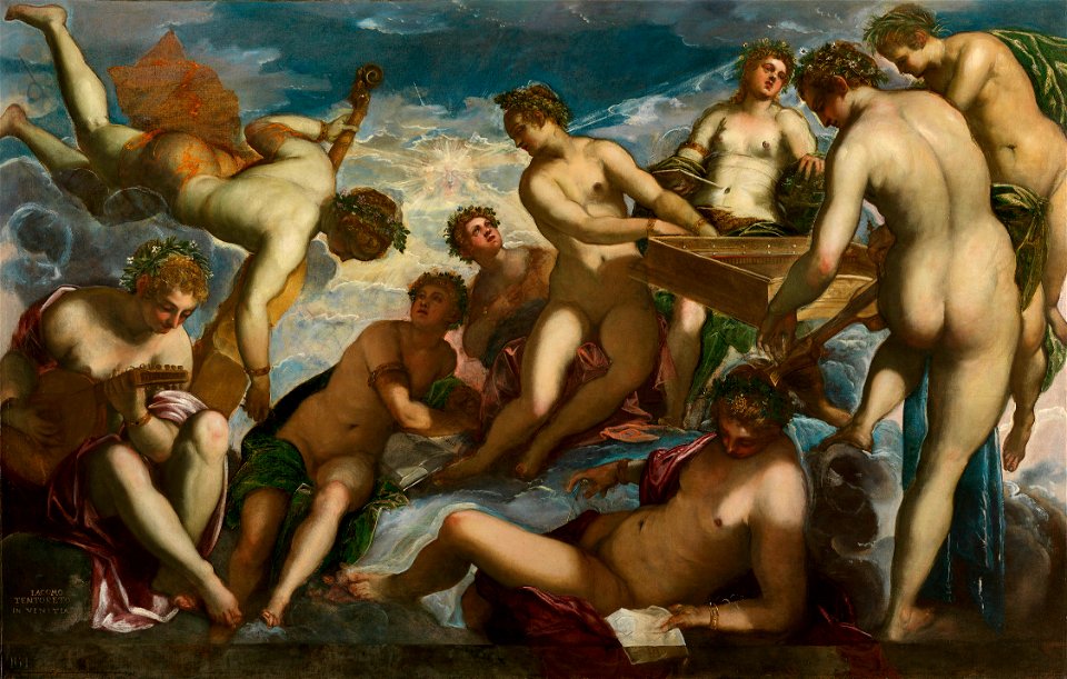 Jacopo Tintoretto (1519-94) - The Muses - RCIN 405476 - Royal Collection