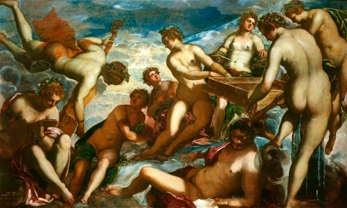 Jacopo Tintoretto - The Muses, 1578