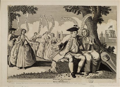 Jacobite broadside - Solomon's Glory or the Rival Mistresses