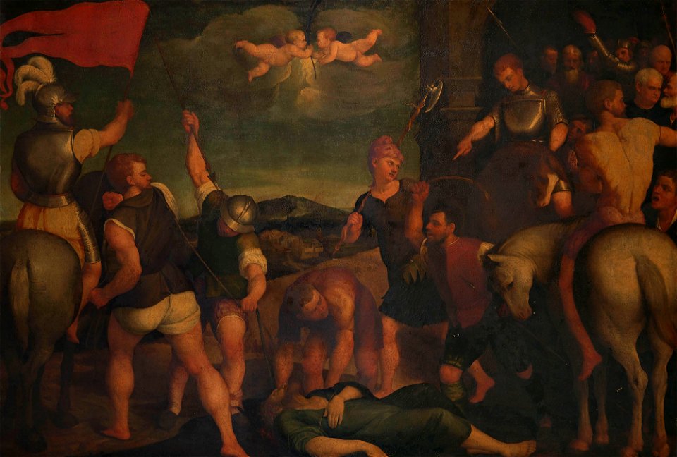 Jacopo Bassano (c. 1510-1592) - The Martyrdom of Saint Mark - RCIN 402877 - Royal Collection