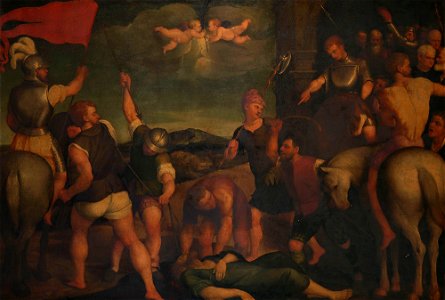 Jacopo Bassano (c. 1510-1592) - The Martyrdom of Saint Mark - RCIN 402877 - Royal Collection