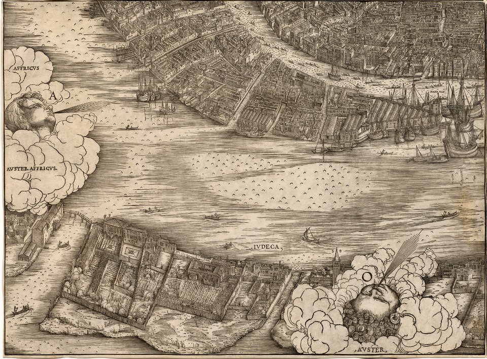 Jacopo de' Barbari (Italian, 1440-50-before 1515) - View of Venice - 1949.565.4 - Cleveland Museum of Art
