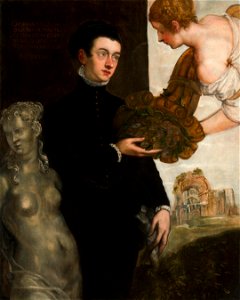 Jacopo Tintoretto - Portret van Ottavio Strada