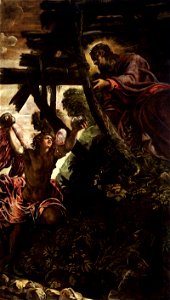 Jacopo Tintoretto - The Temptation of Christ - WGA22576