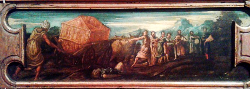 Jacopo Tintoretto Trasporto dell'arca dell'alleanza
