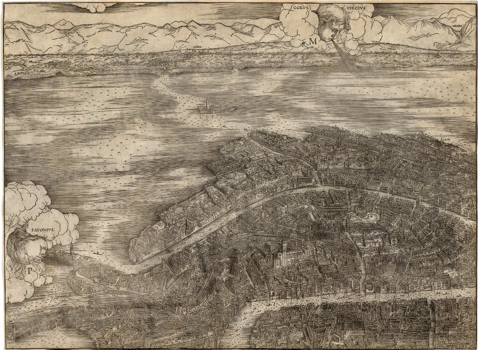 Jacopo de' Barbari (Italian, 1440-50-before 1515) - View of Venice - 1949.565.1 - Cleveland Museum of Art