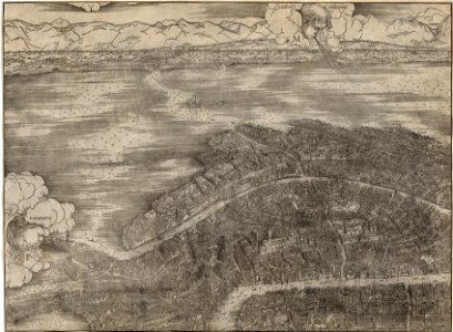 Jacopo de' Barbari (Italian, 1440-50-before 1515) - View of Venice - 1949.565.1 - Cleveland Museum of Art