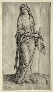 Jacopo de' Barbari (Italian, 1440-50-before 1515) - Judith Holding the Head of Holofernes - 1923.75 - Cleveland Museum of Art