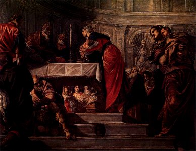 Jacopo Tintoretto - The Presentation of Christ in the Temple - WGA22447