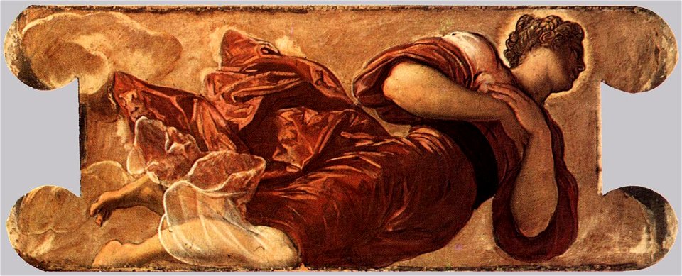 Jacopo Tintoretto - Female figure - WGA22503