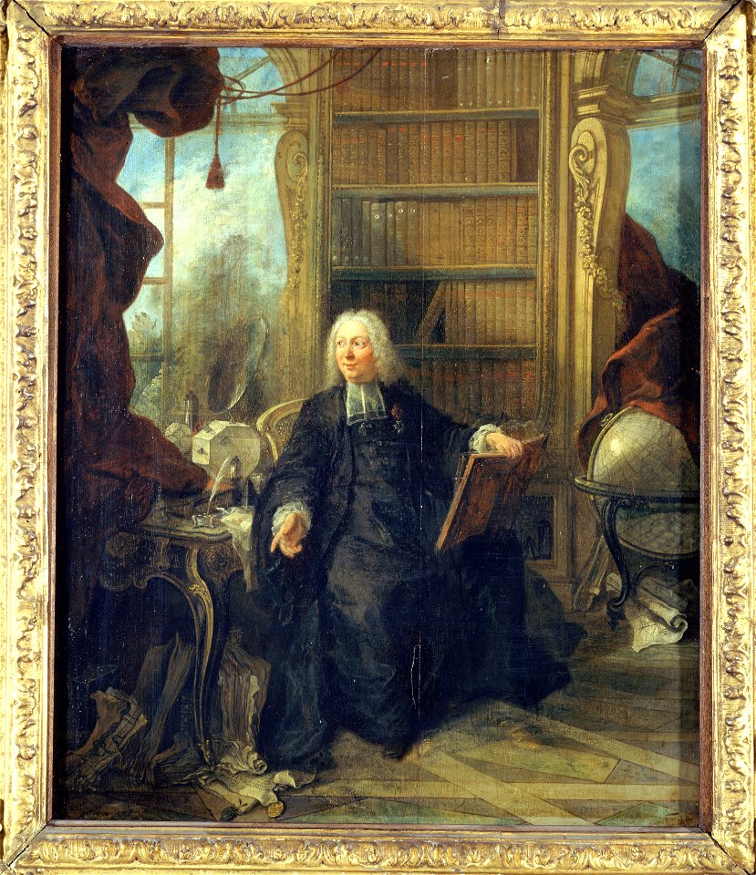 Jacques de Lajoüe - Portrait présumé de l'abbé Jean-Antoine Nollet (1700-1770) - P2004 - Musée Carnavalet