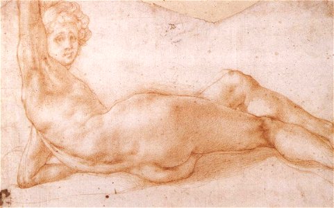 Jacopo Pontormo - Hermaphrodite Figure - WGA18132