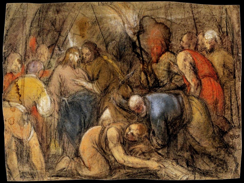 Jacopo da Ponte - The Betrayal of Christ - WGA01462