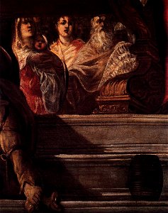 Jacopo Tintoretto - The Presentation of Christ in the Temple (detail) - WGA22448