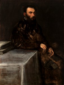 Jacopo Tintoretto - Portrait of a Man - 1959.15.19 - Yale University Art Gallery. Free illustration for personal and commercial use.